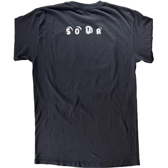 Olivia Rodrigo Sour Classic T Shirt Black Size Medium - Picture 4 of 10